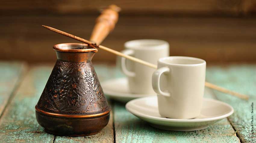 Cezsve Set um türkischen Kaffee zu kochen