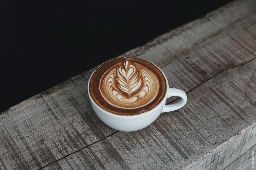 Kaffee Latte art - Cappuccino