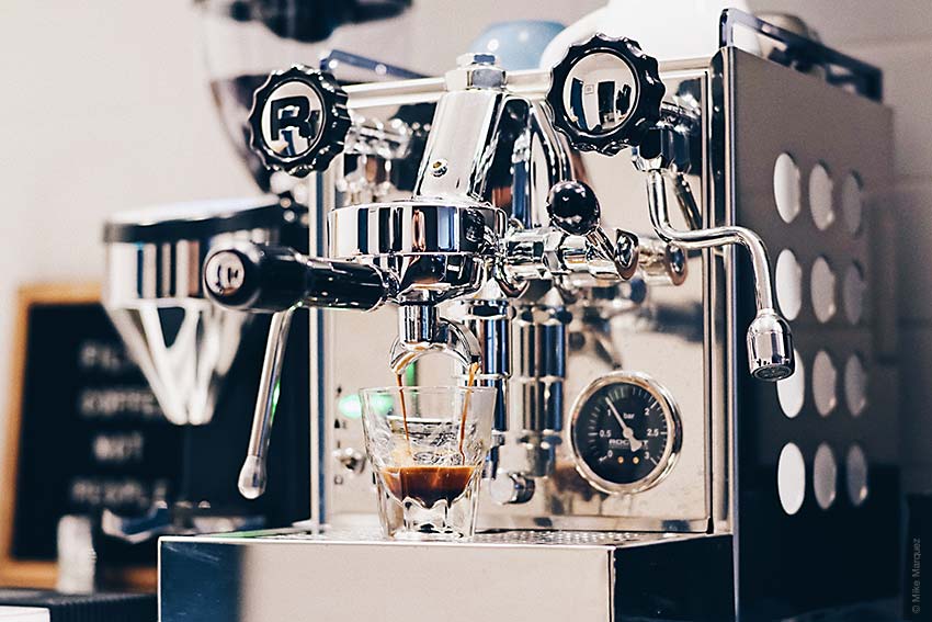 Professionelle Espresso Maschine