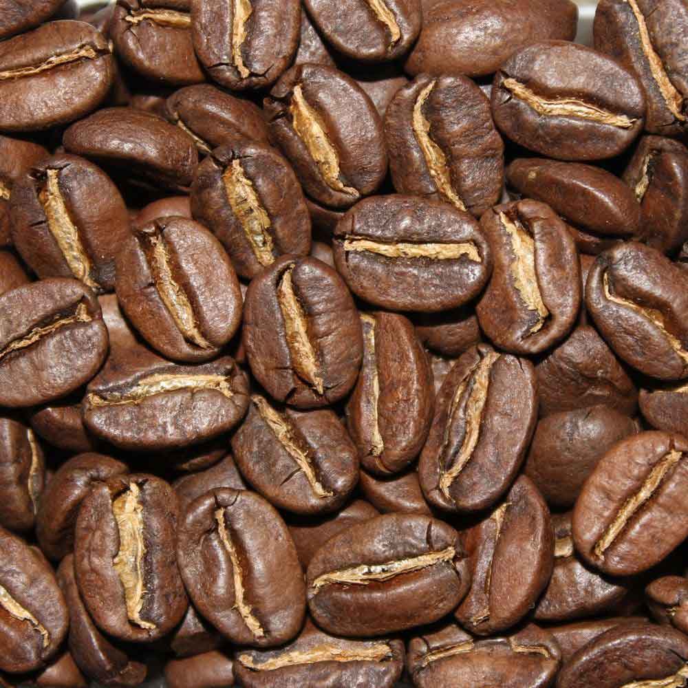 Bohnen des Uganda Bugiso Kaffees