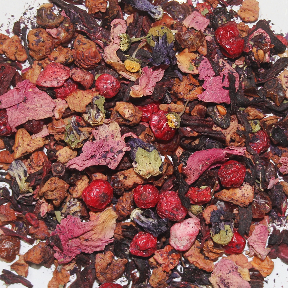 Früchteteemischung Erdbeer-Cassis-Heidelbeere aromatisiert-